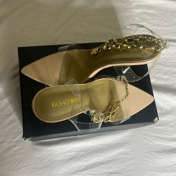 Fashion Nova: Got 'Em On Lock Heels - Nude - Picture 3 of 5